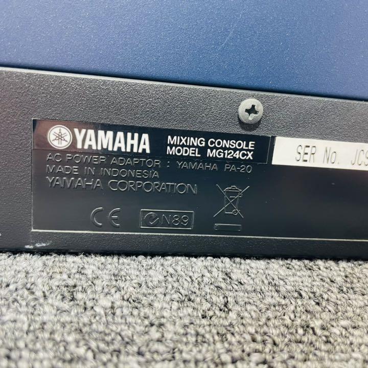 【動作確認済み】YAMAHA アナログミキサー 12CH MG124CX 12chミキサー MG124C / YAMAHA ]のレンタルなら西尾レントオール