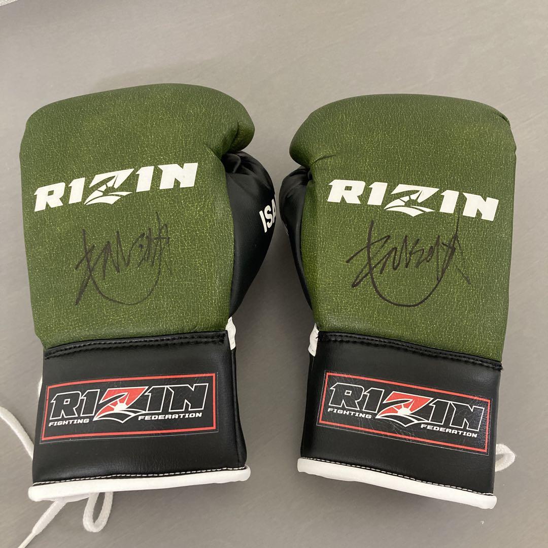 非売品 RIZIN ライジン 公式 キックボクシンググローブ 6oz