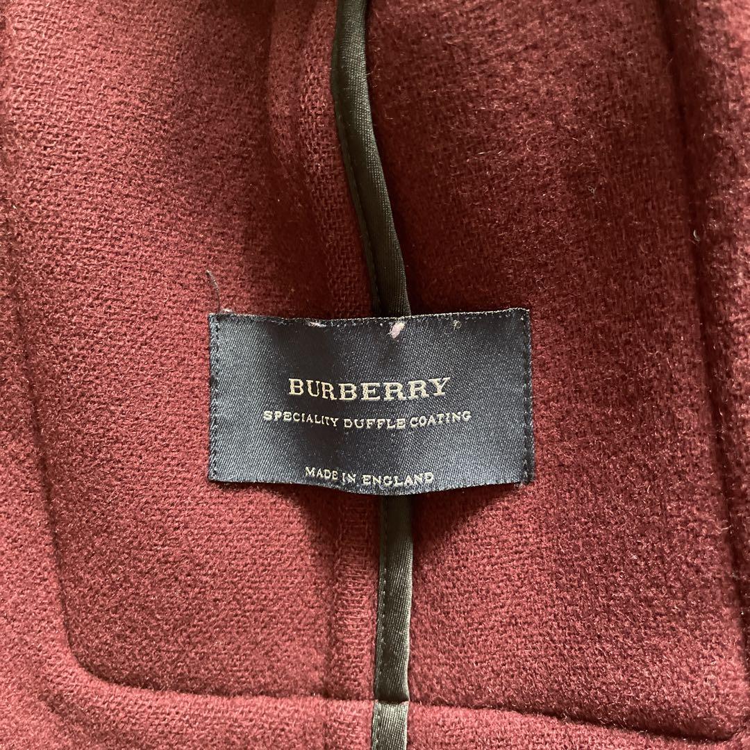 BURBERRY バーガンディ ダッフルコート