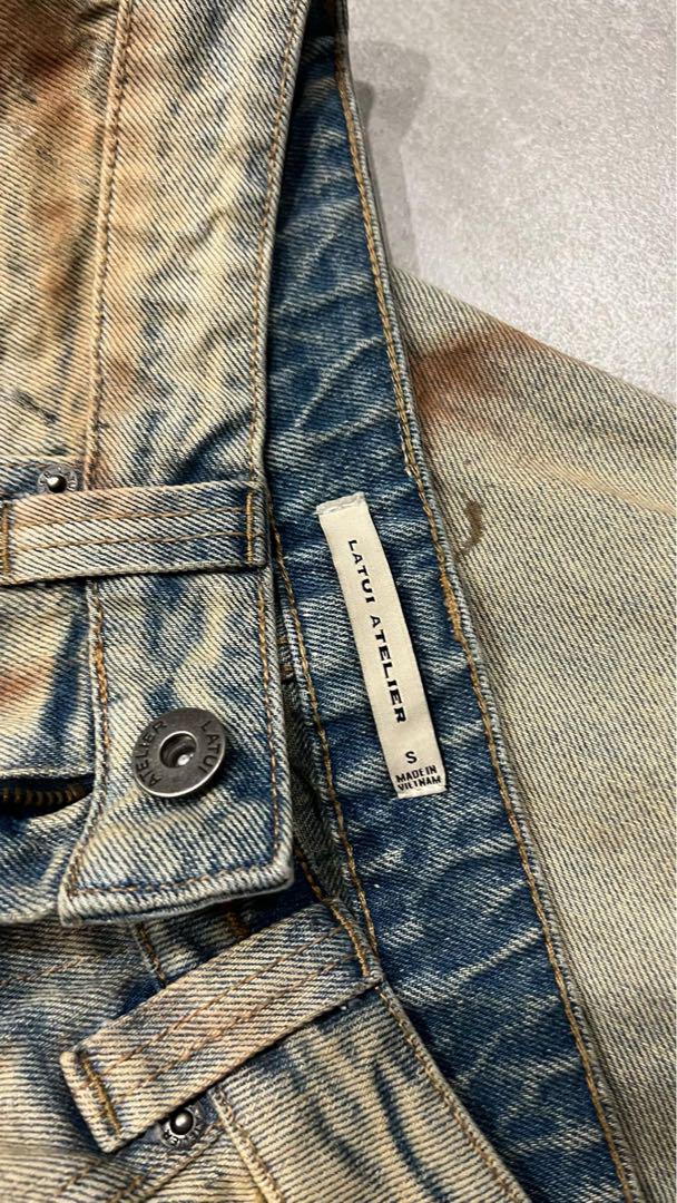 Latui atelier O.A.F JEANSデニムささジーンズ 正規品 LATUI ATELIER OAF JEANS / S