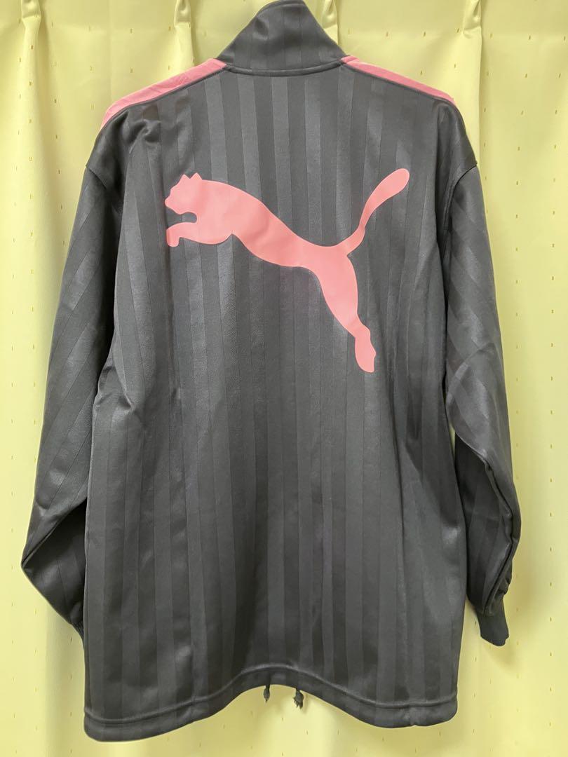 PUMA ジャージ上下セット グレー/ピンク