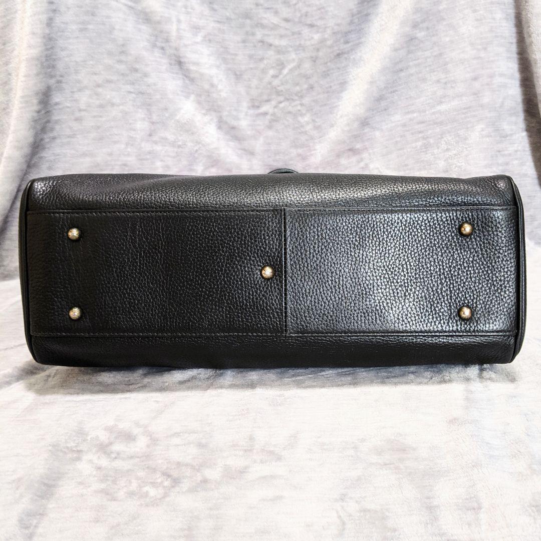 お得限定SALE 美品✨トフ&ロードストーン A4可 ルーフボタン トートバッグ L 肩掛け 黒 9Kq6t-m92446563692 送料無料格安