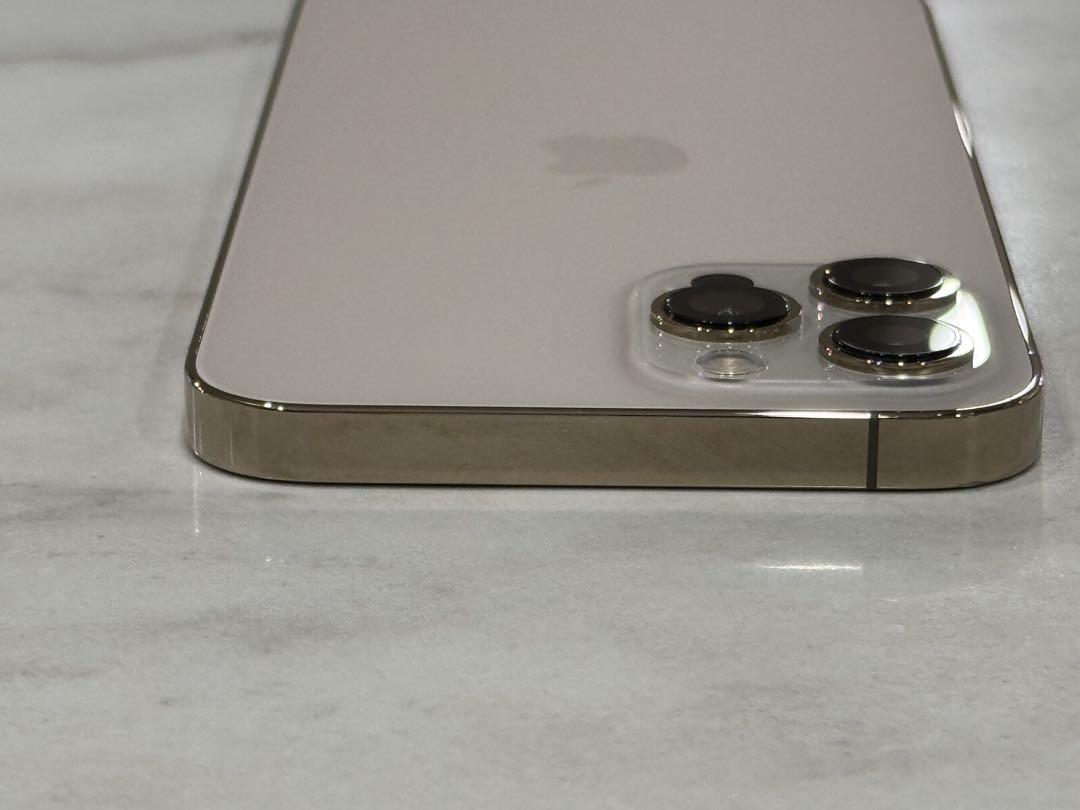 iPhone 12 Pro Max 512GB ゴールド SIMフリーおまけ付き - メルカリ