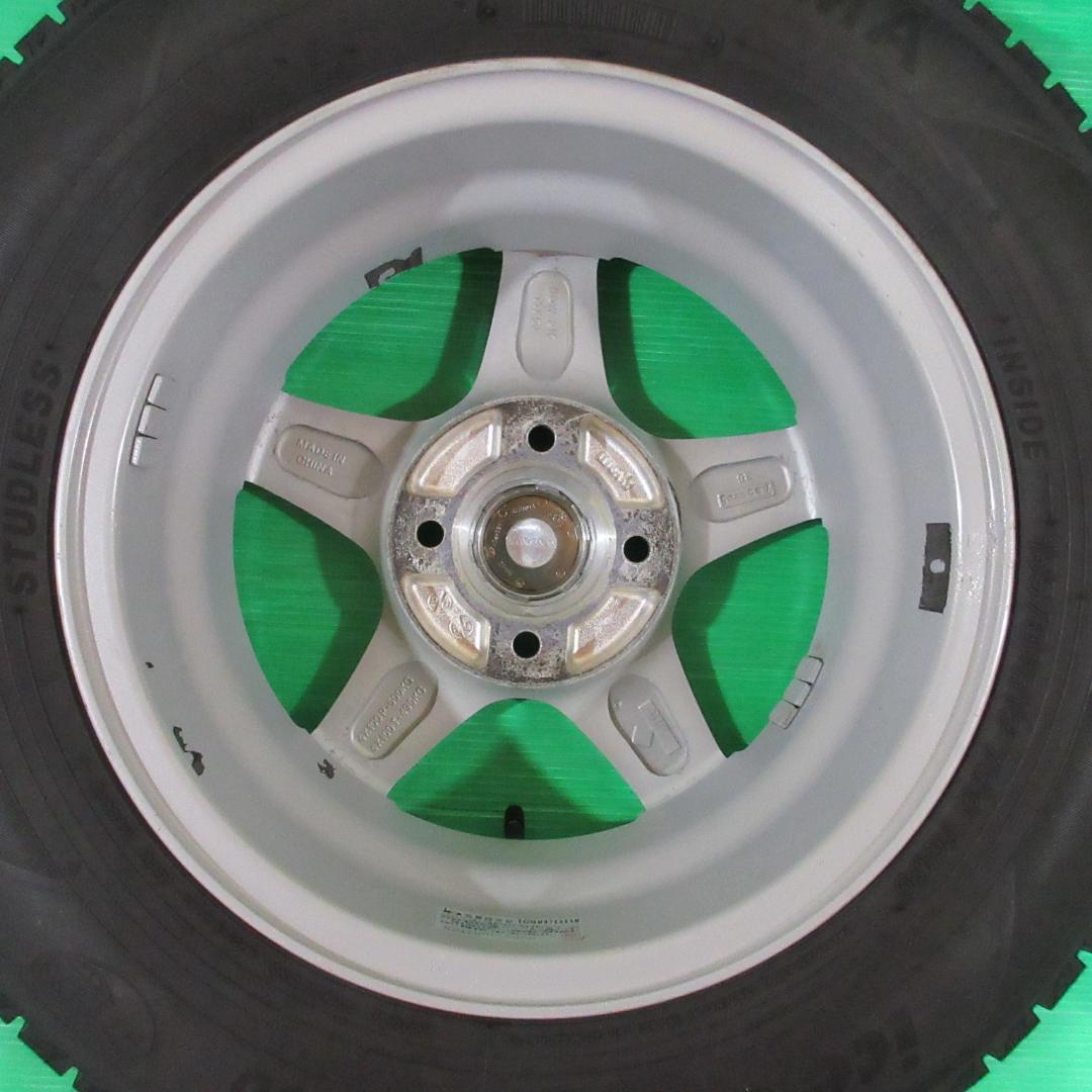 パッソ 155/80R13 2022年バリ山スタッドレス ヴィッツ ブーン