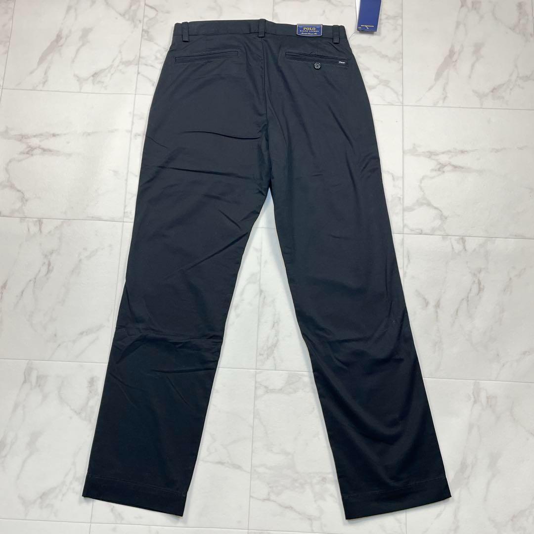 【新品】ポロラルフローレン　チノパン　ブラック　ストレッチクラシックフィット　1