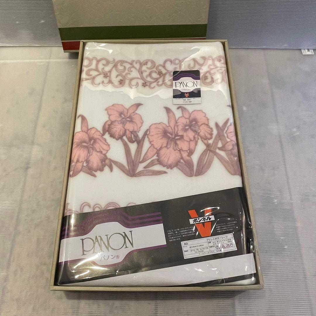新品未使用　PANON プリントボアーシーツ　140cm×240cm 寝具