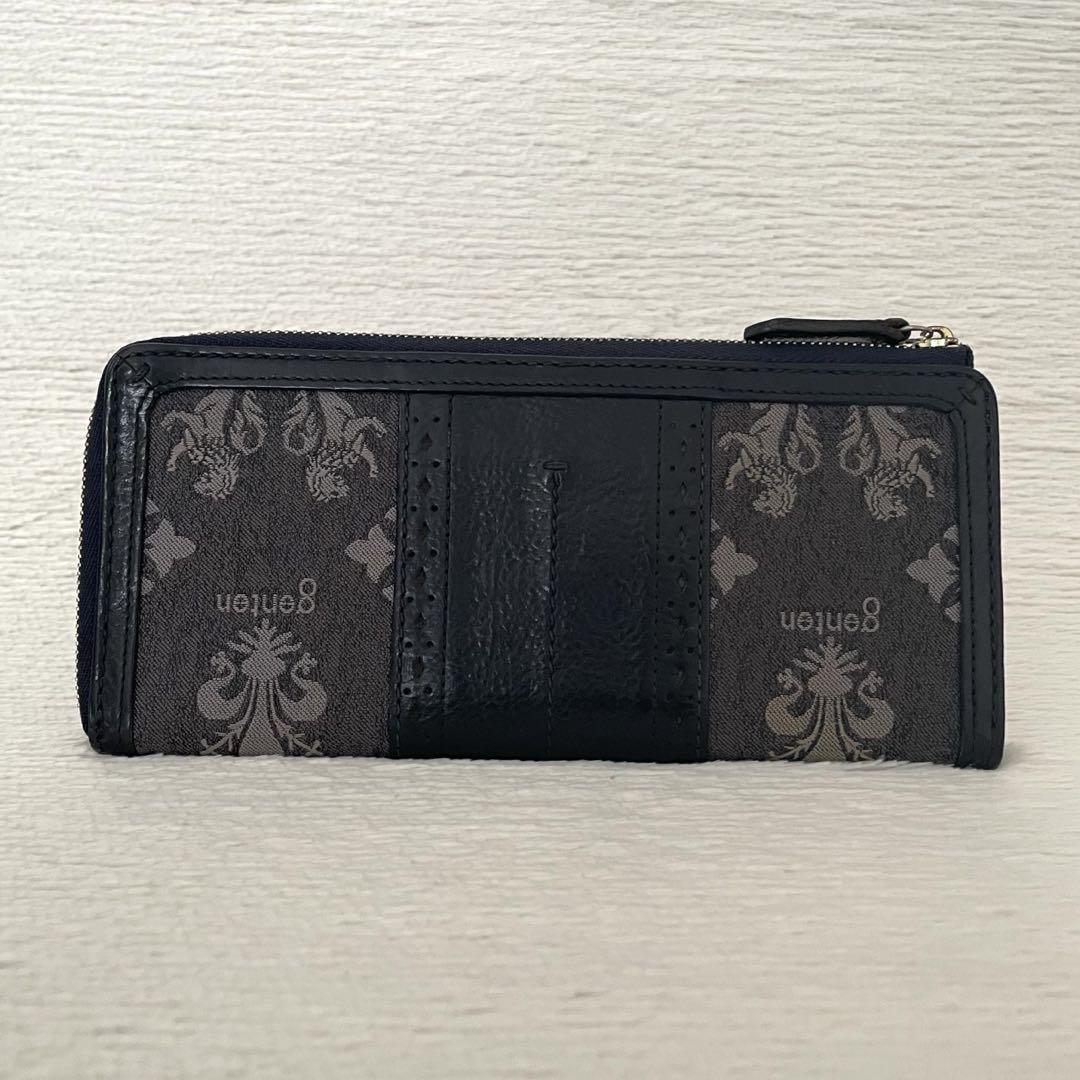 y*＊様 廃盤モデル・希少⭐️genten インタラクティブ モノグラム 長財布