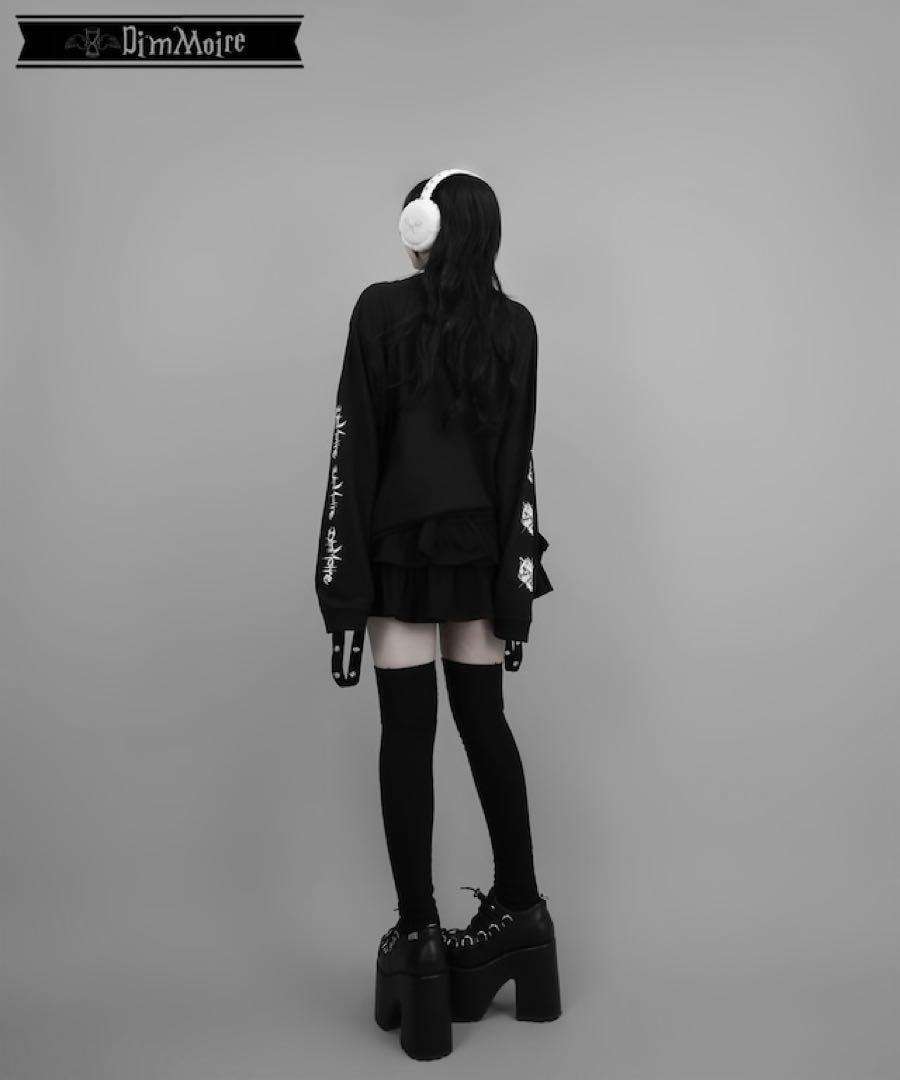 DimMoire Sickness ロンT【Black】 カットソー レフレム