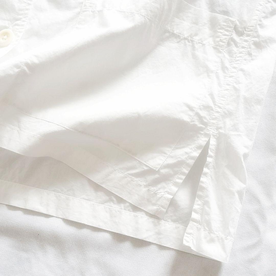 MHL. DRY COTTON RAMIE POPLIN 白 Ⅰ エイチエムエル 【SALE】 7752円