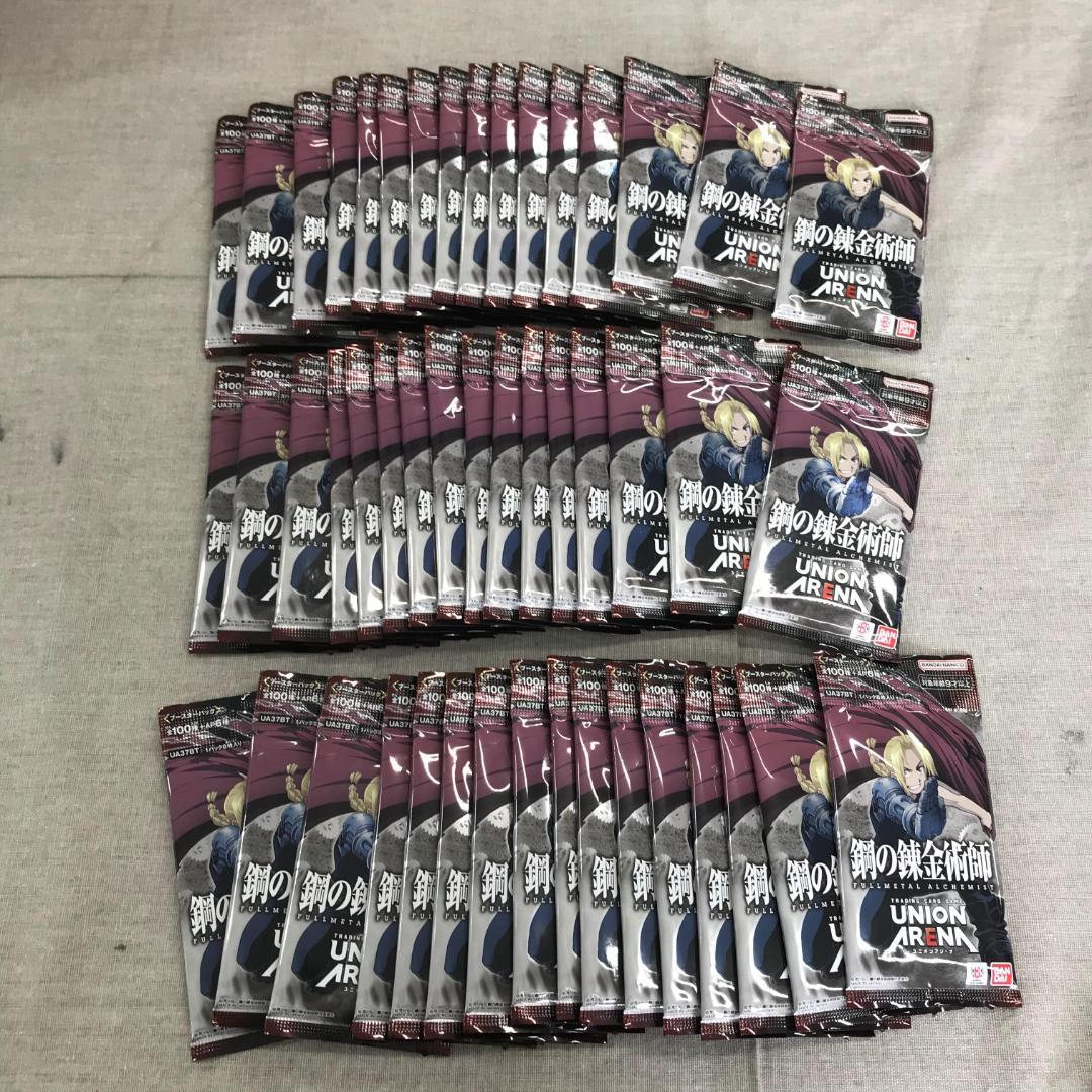 バンダイ UNION ARENA ブースターパック 鋼の錬金術師 48パック