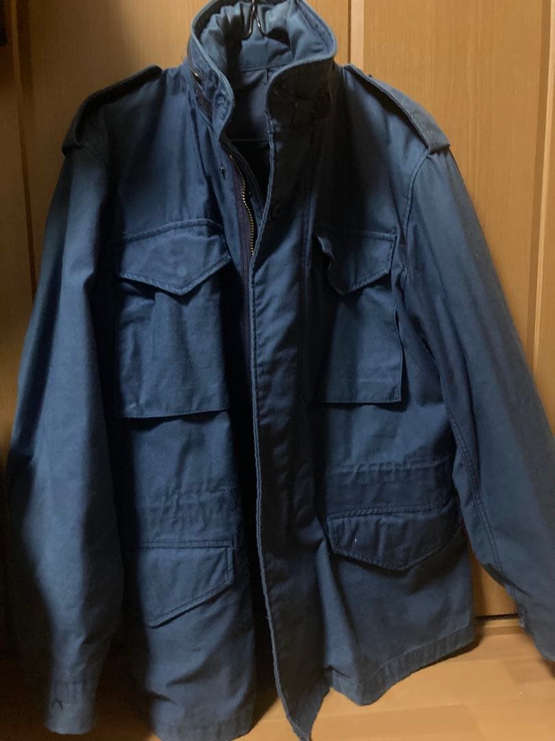 ALPHA フィールドジャケット ネイビーS・ALPHA