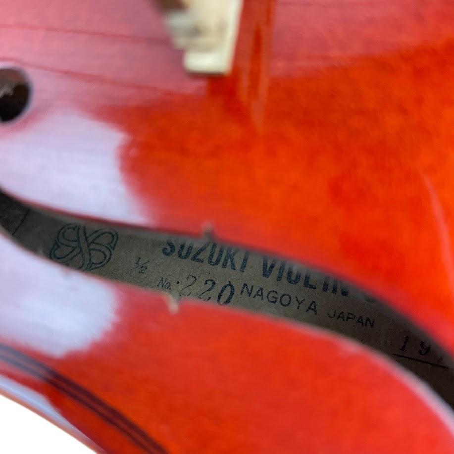 極美品●鈴木バイオリン● No.220 1/2 1972年製 violin