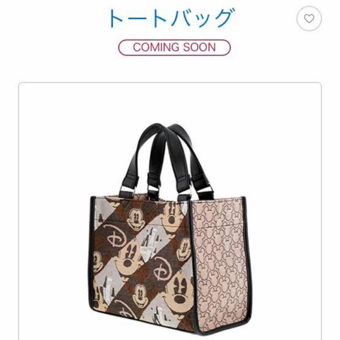 トップブランドのファッション 希少品】ディズニー ハンドバッグ【訳 ジャガード織り ミッキー バッグ