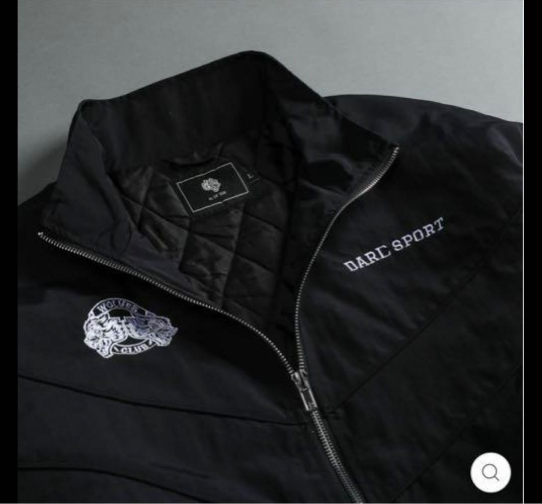 DARC SPORT ブラック ナイロンジャケット