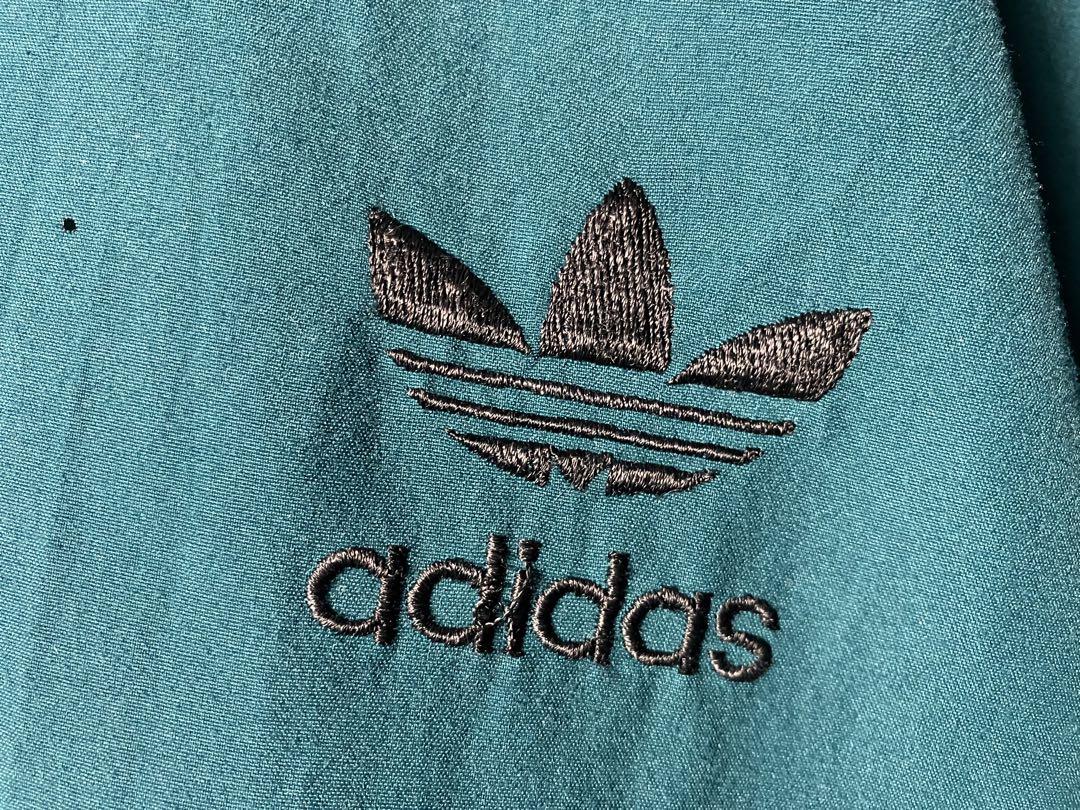 adidas 80s 90s トラックジャケット 刺繍ロゴ 希少 ゆるだぼ adidas 80s 90s トラックジャケット 刺繍ロゴ 希少 ゆるだぼ