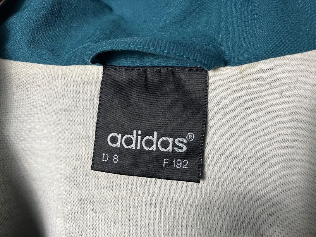 adidas 80s 90s トラックジャケット 刺繍ロゴ 希少 ゆるだぼ adidas 80s 90s トラックジャケット 刺繍ロゴ 希少 ゆるだぼ