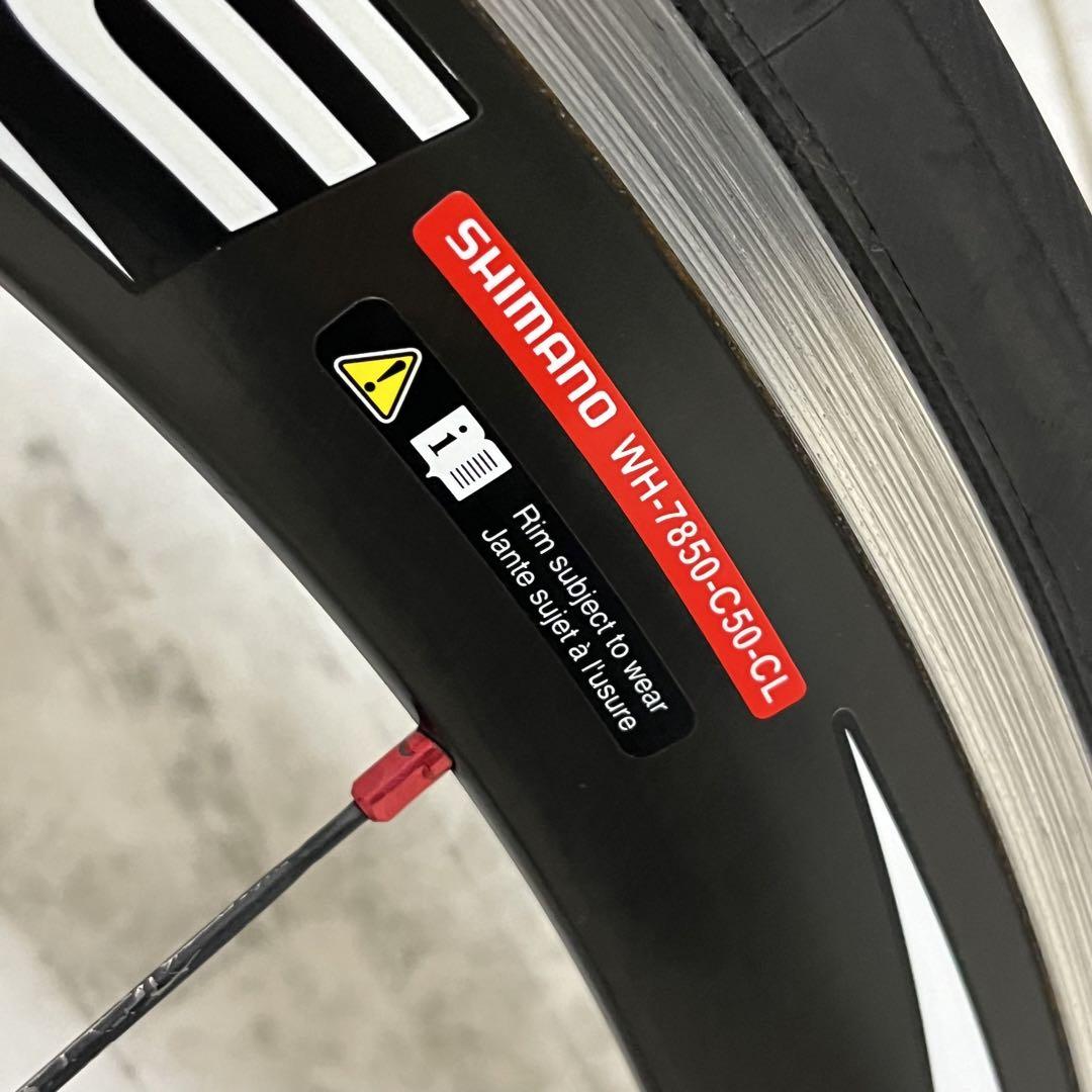 SHIMANO DURA-ACE WH-7850-C50-CL カーボンホイール