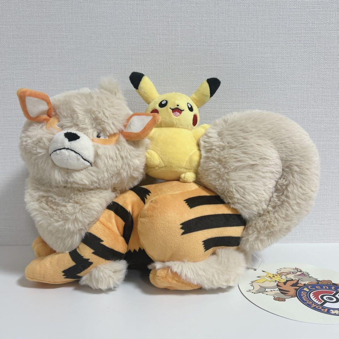 【新品✨】ポケセン 沖縄限定　ウィンディとピカチュウ　ぬいぐるみ 新品✨】ポケセン 沖縄限定 ウィンディとピカチュウ ぬいぐるみ