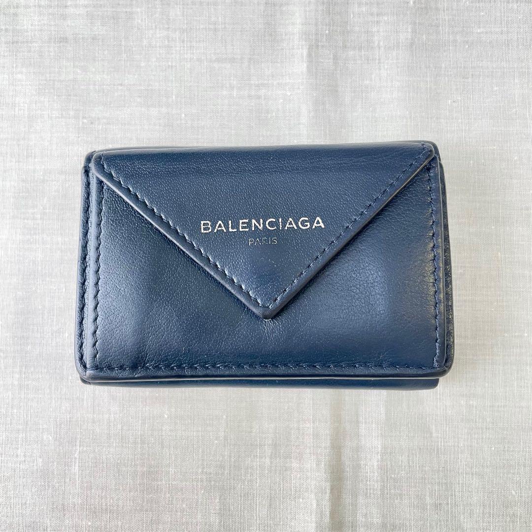 好評国産 BALENCIAGA ペーパーミニウォレット FaJlO-m92467609147 バレンシアガ 国産安い