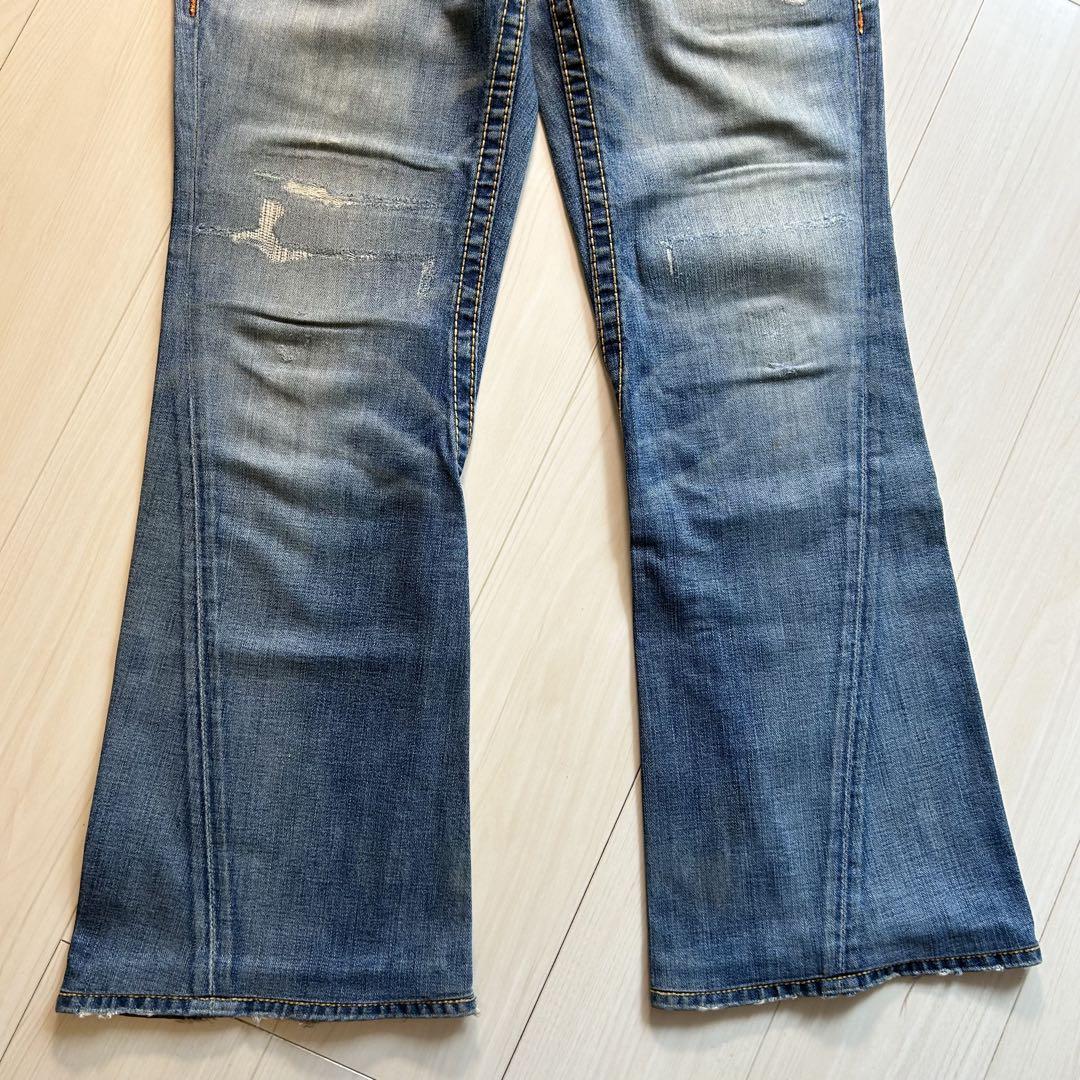 期間限定お買い得商品 |  通販 TRUE Y2K 32 デニムパンツ JOEY RAINBOW RELIGION パンツ