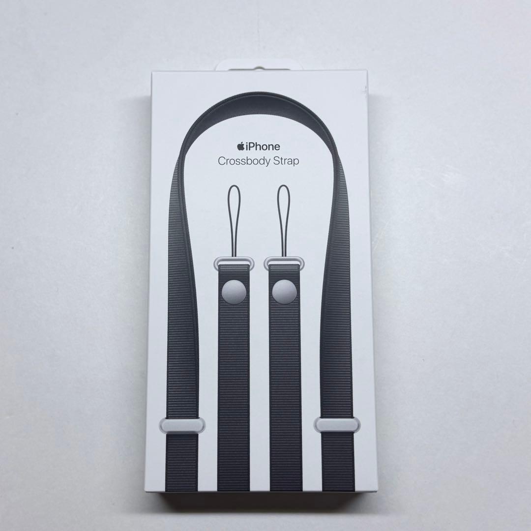 Apple純正 クロスボディストラップ ブラック