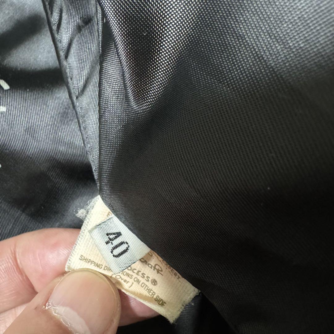 schott AT101 40 レザーライダースジャケット ライナー付き