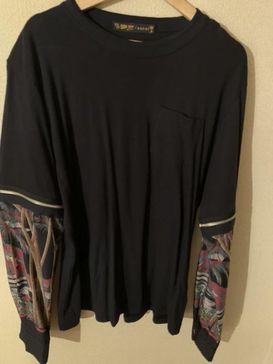 42%割引ブラック系,L【返品不可】 sacai 20SS sunsurfロングTシャツ 3 Tシャツ/カットソー(七分/長袖) トップスブラック系L-NEWS.BYDOOR.COM アウトレット限定商品 sacai sunsurf 20SS ロングスリーブ Tシャツ/カットソー(七分/長袖)
