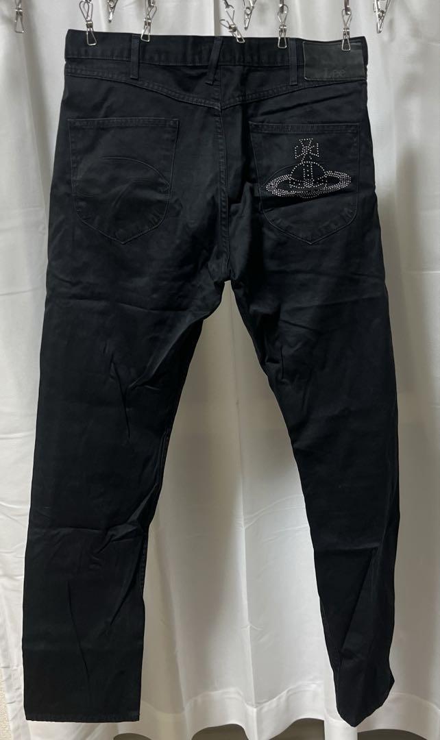 Lee Vivienne Westwood 黒 チノパン W32 L34