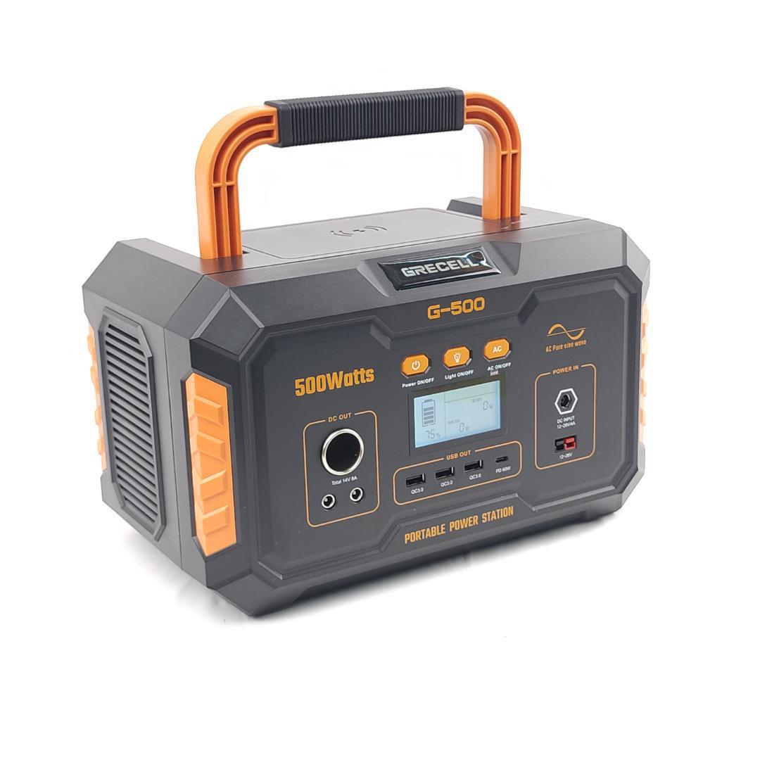 Amazon.com : GRECELL 500W Portable Power Station 444Wh Solar