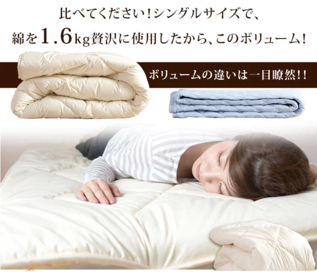 ベッドパッド クイーンサイズ160×200 防臭 抗菌 日本製