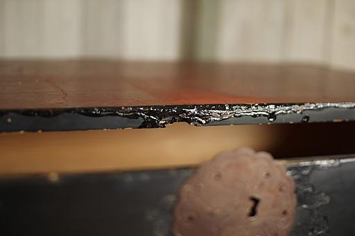 丸金具庄内箪笥　3段　タンス　収納　古家具　古民家　時代家具