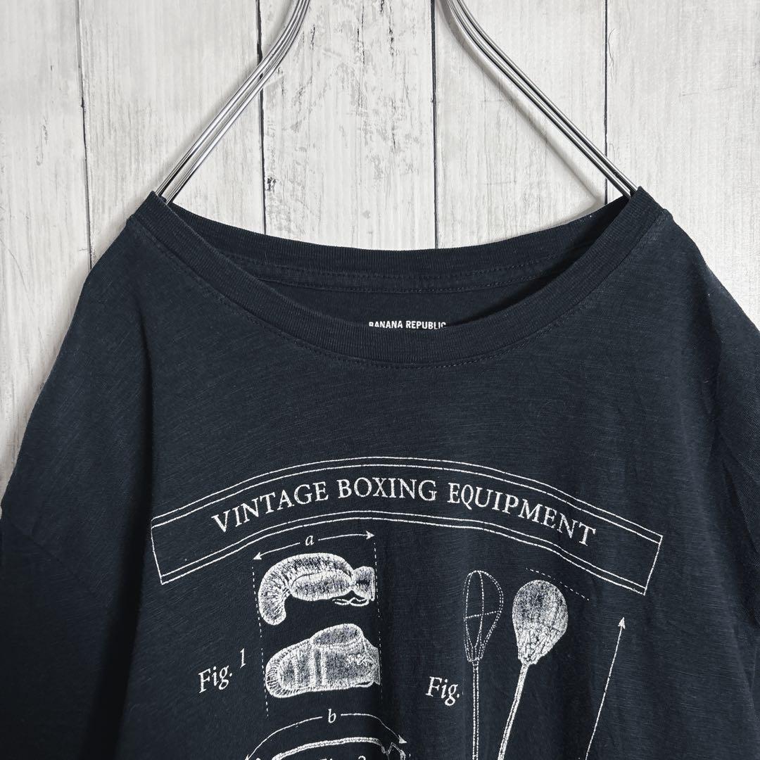 【入手困難】00s ヴィンテージ ボクシング器具 解剖図 アート Tシャツ