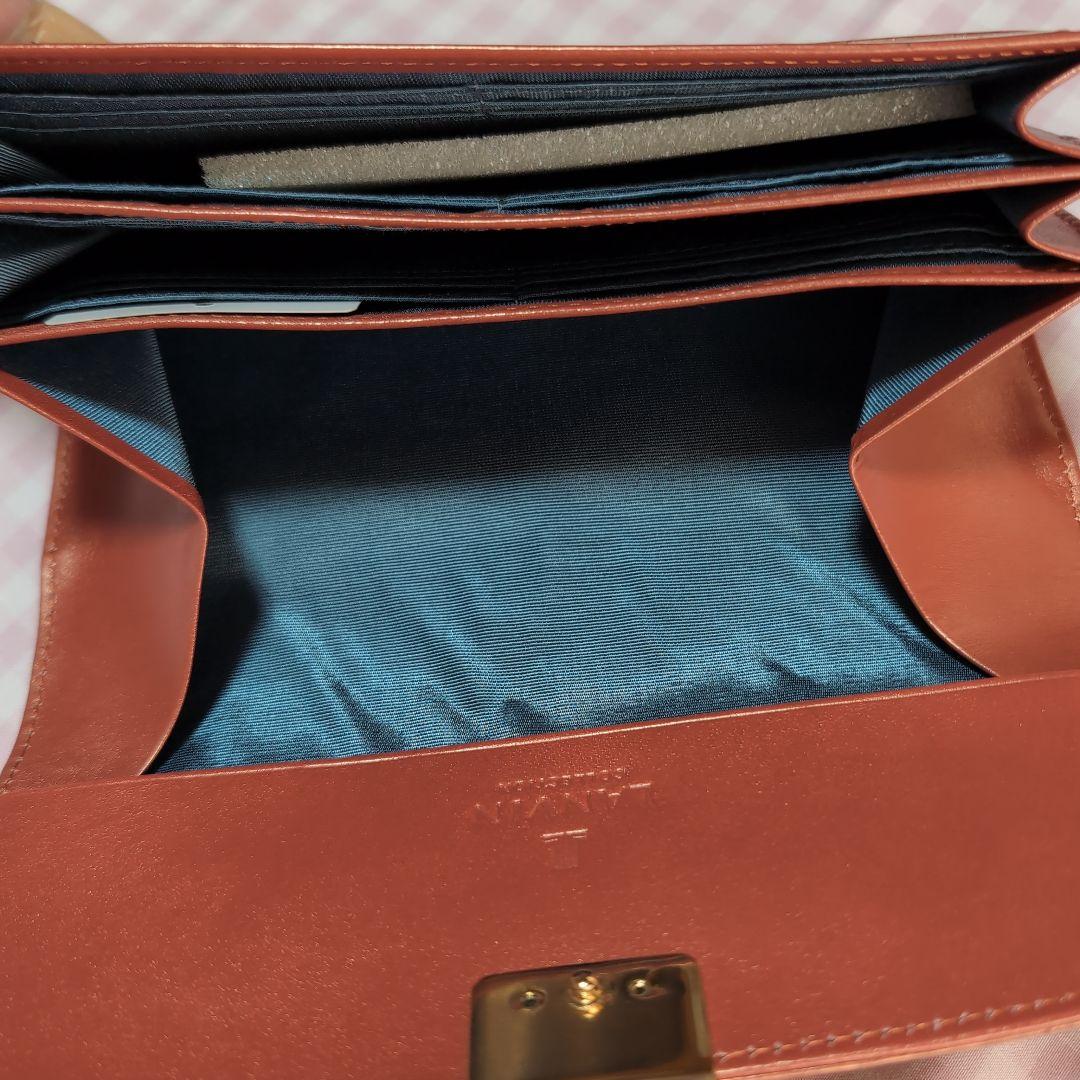 LANVIN COLLECTION レディース長財布ピンクベージュ未使用品