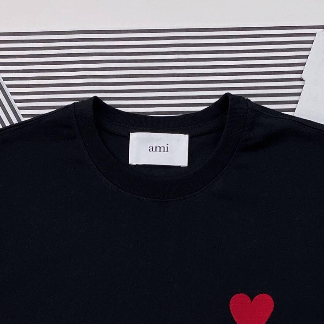 Amiparis Tシャツ　　男女共用 AMI PARIS｜アミパリ コットンジャージー Tシャツ 男女共用 (AMI