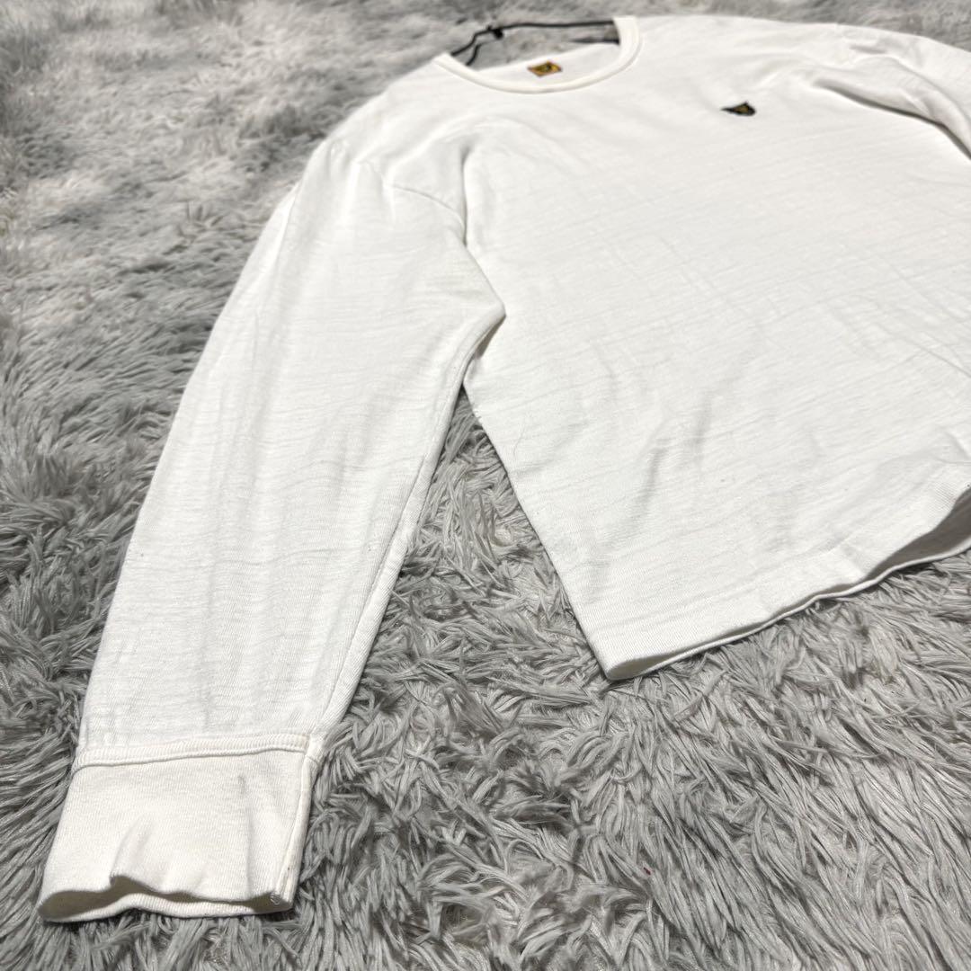 【希少サイズ】ヒューマンメイド ロンＴ バックビッグロゴ 袖プリント 2XL