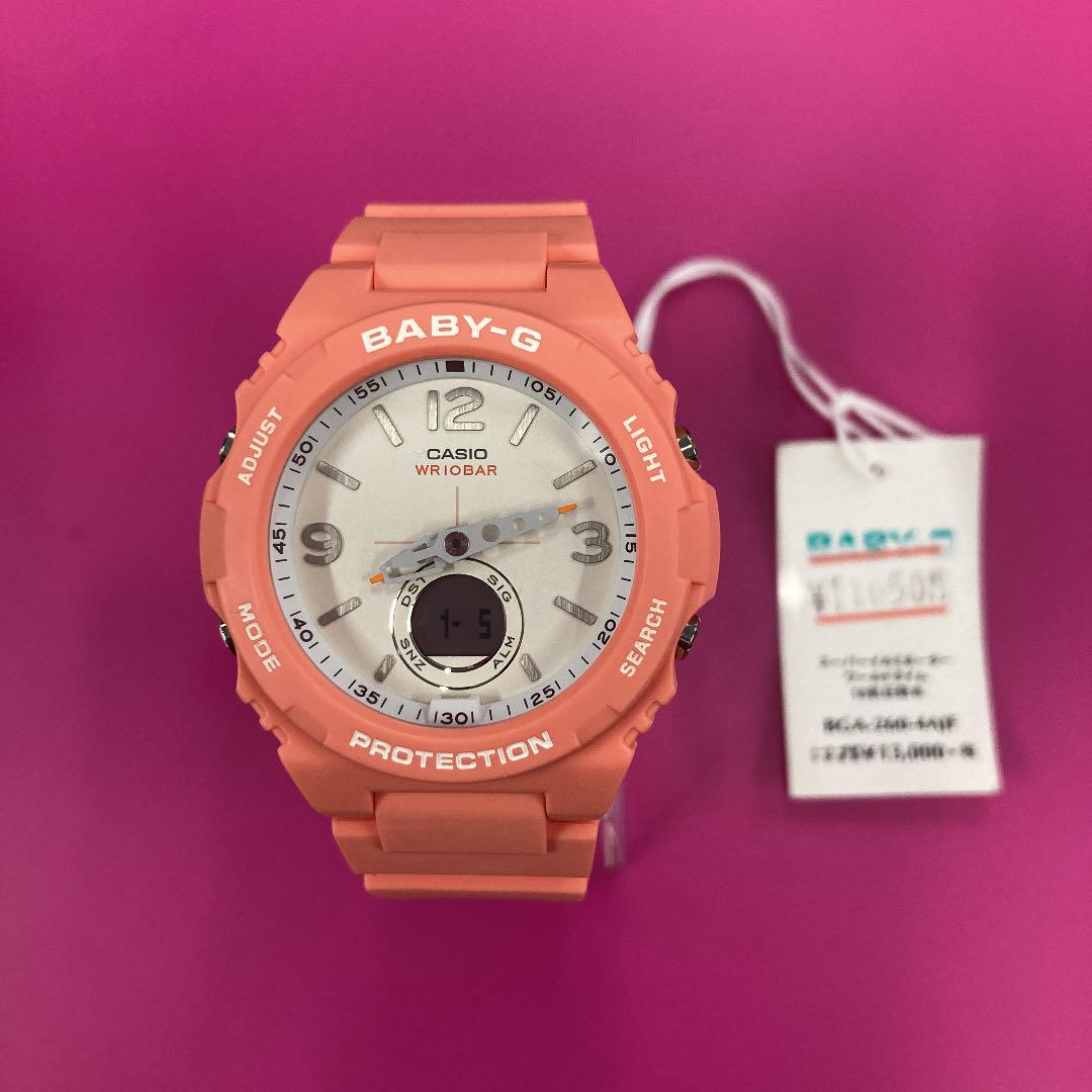 新品 CASIOカシオ時計 BABY-G BGA240BC4AJF