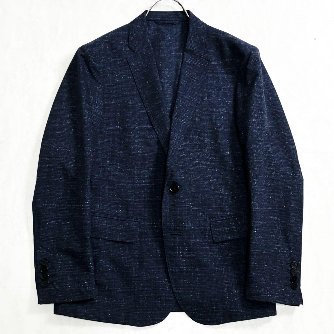 美品『ジョゼフ オム』アンコンサマージャケット クールドッツ 手洗い 混糸