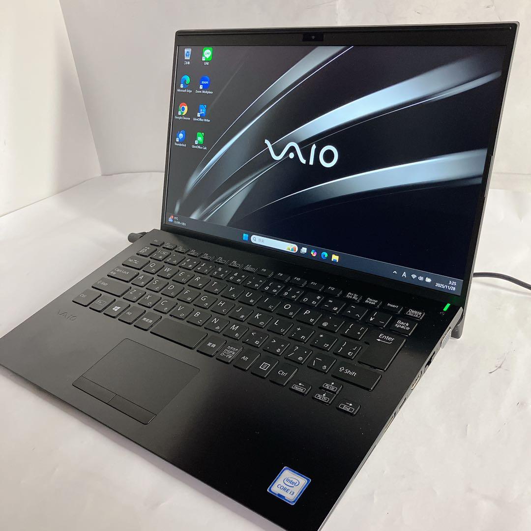 【VAIO】SSD搭載 薄型・軽量 カメラつき フルHD 8世代win11 【VAIO】SSD搭載 薄型・軽量 カメラつき フルHD 8世代win11