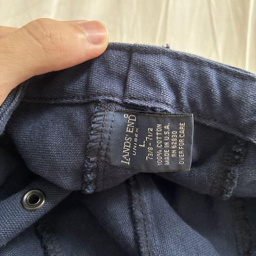 lands end ロングビルキャップ　usa製 L