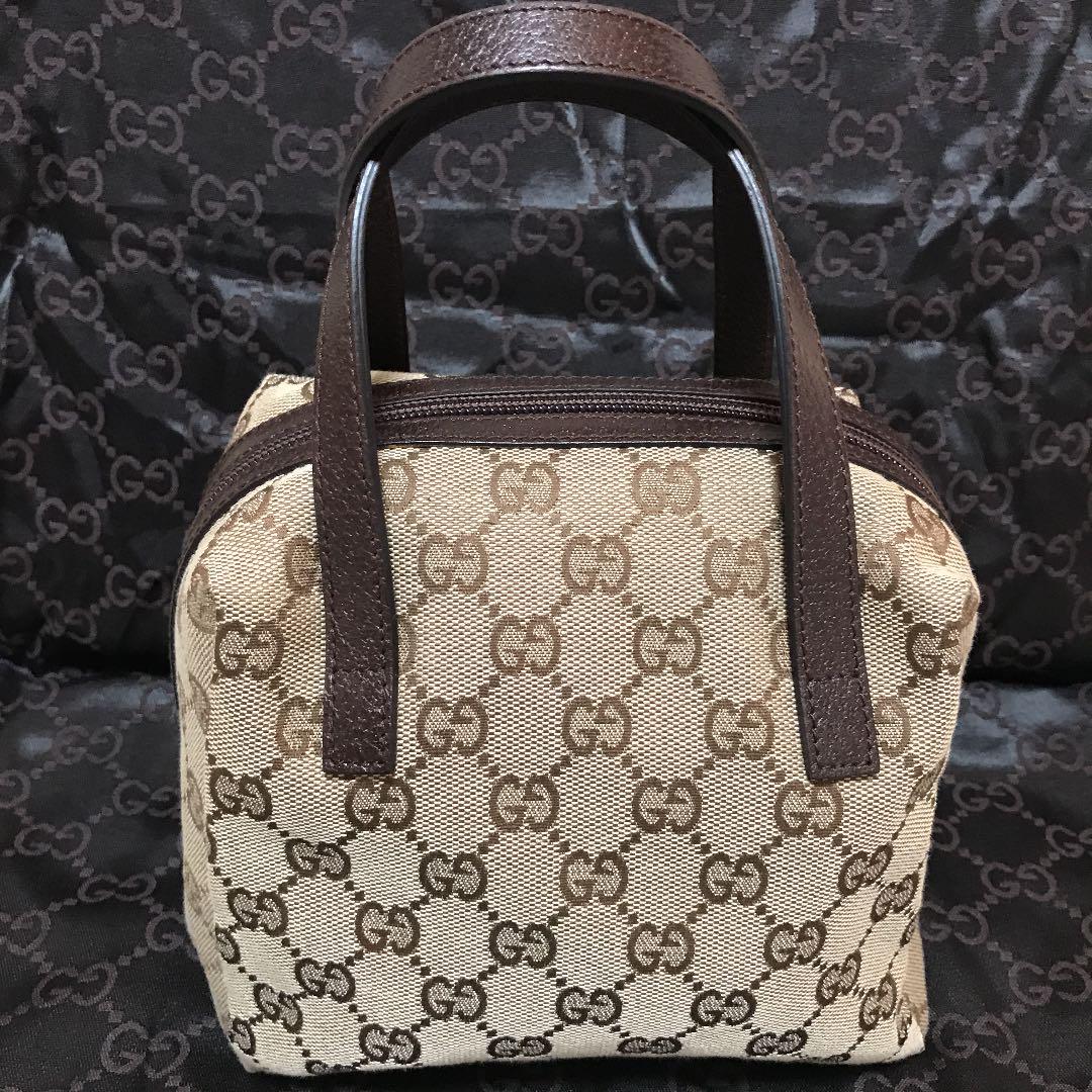 GUCCI グッチ ハンドバッグ GGキャンバス ミニバッグ トート 新品