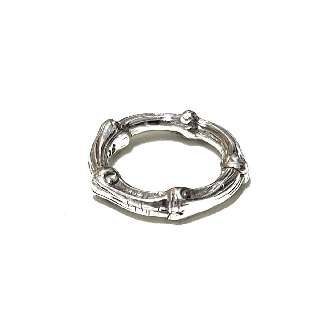 希少 美品 TIFFANY&Co.  ティファニー バンブー リング シルバー