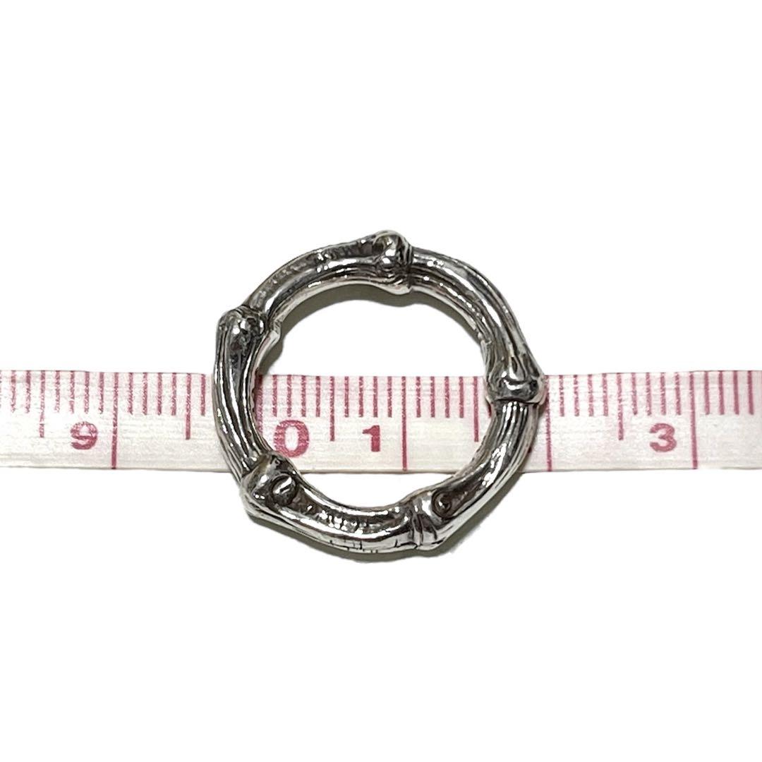 希少 美品 TIFFANY&Co.  ティファニー バンブー リング シルバー