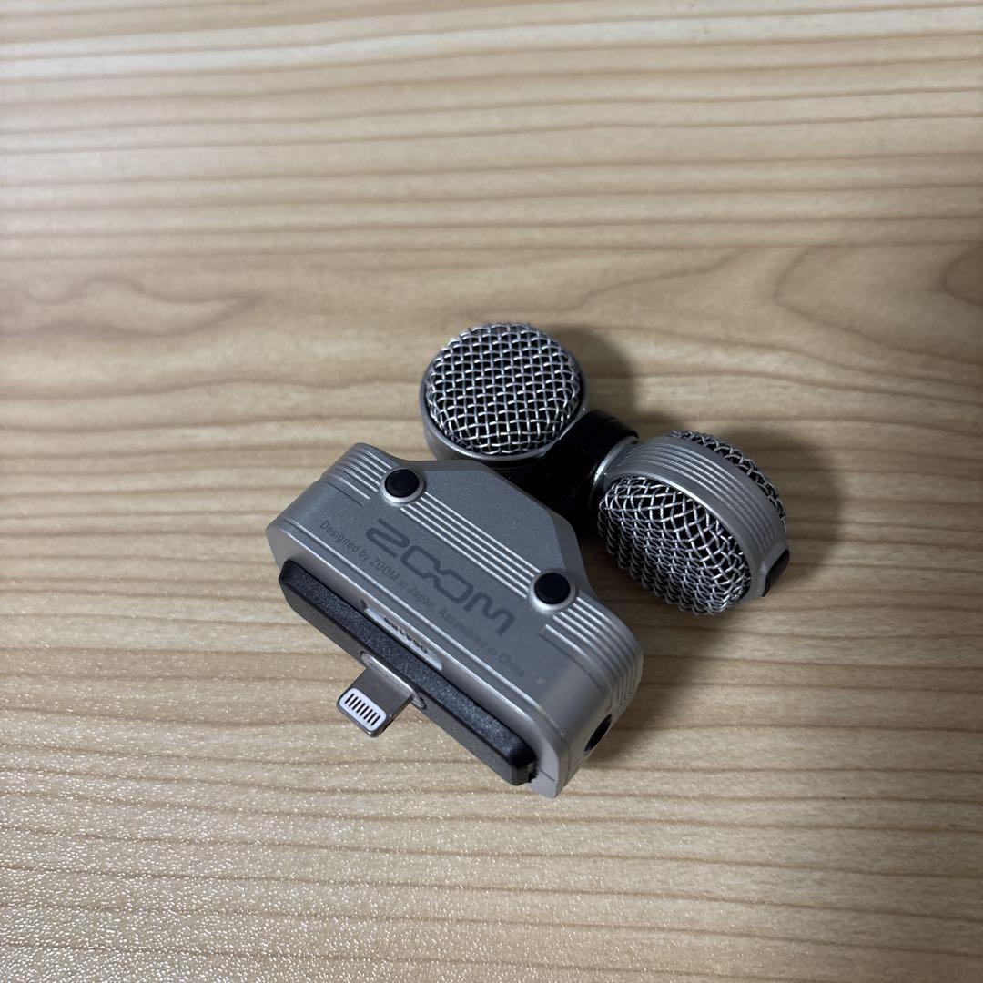 zoom iQ7 Lightningコネクター用 ステレオマイク