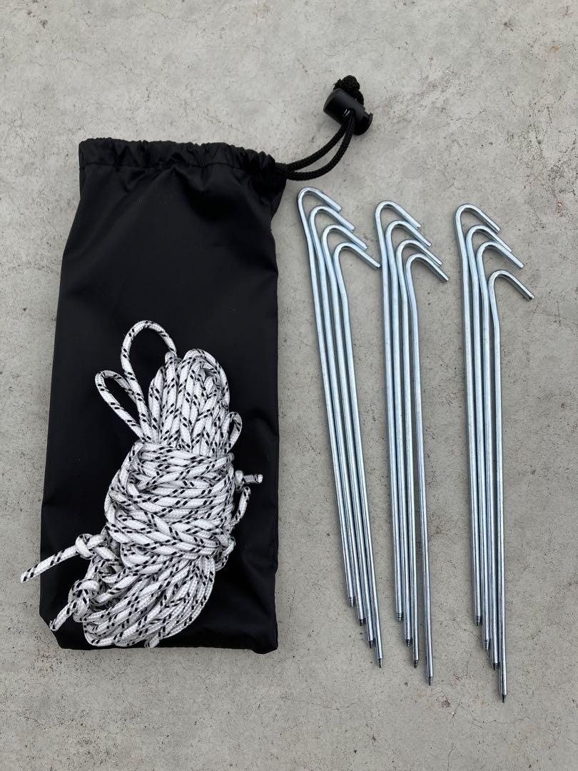 新品未使用。FIELDOOR テント　簡単ワンタッチ　4〜5人用