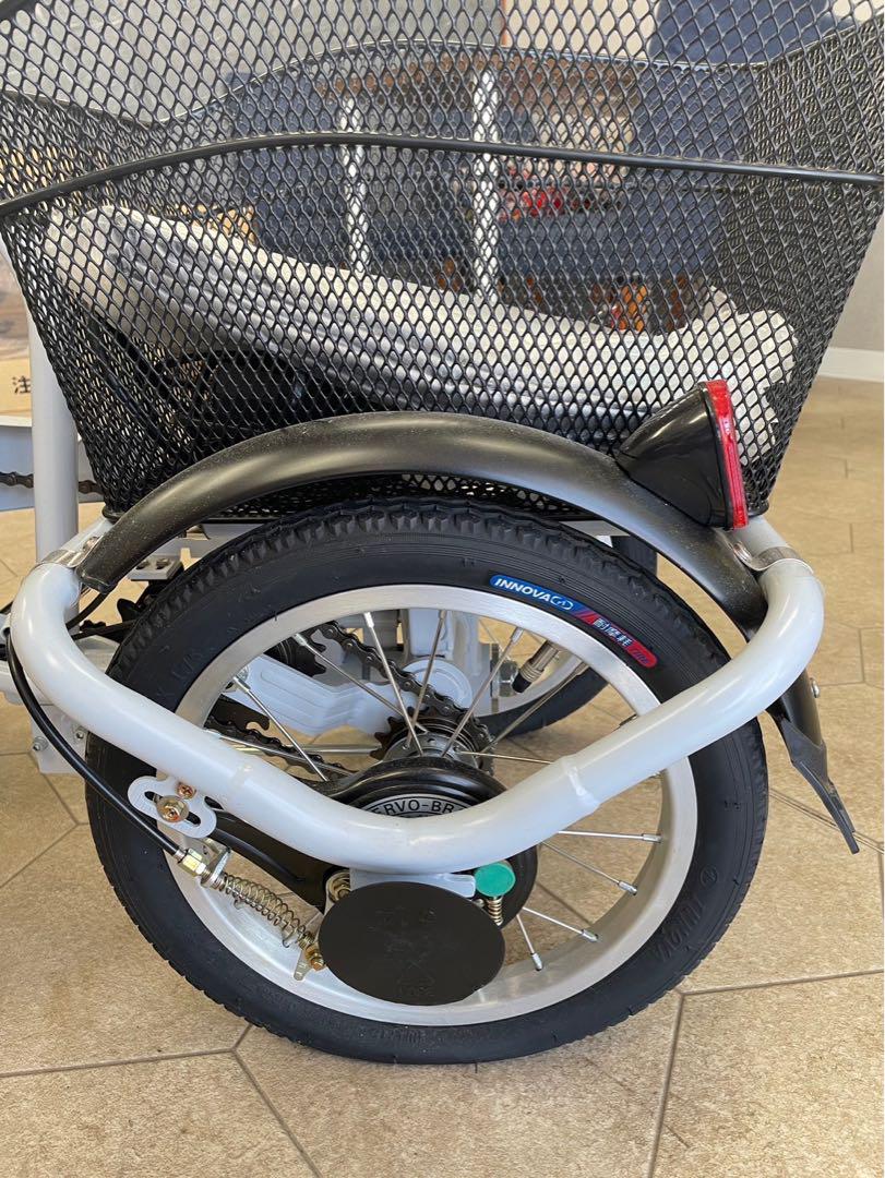 【引取限定】電動アシスト三輪 ロータイプ 18インチ ミムゴ アシらく 未使用
