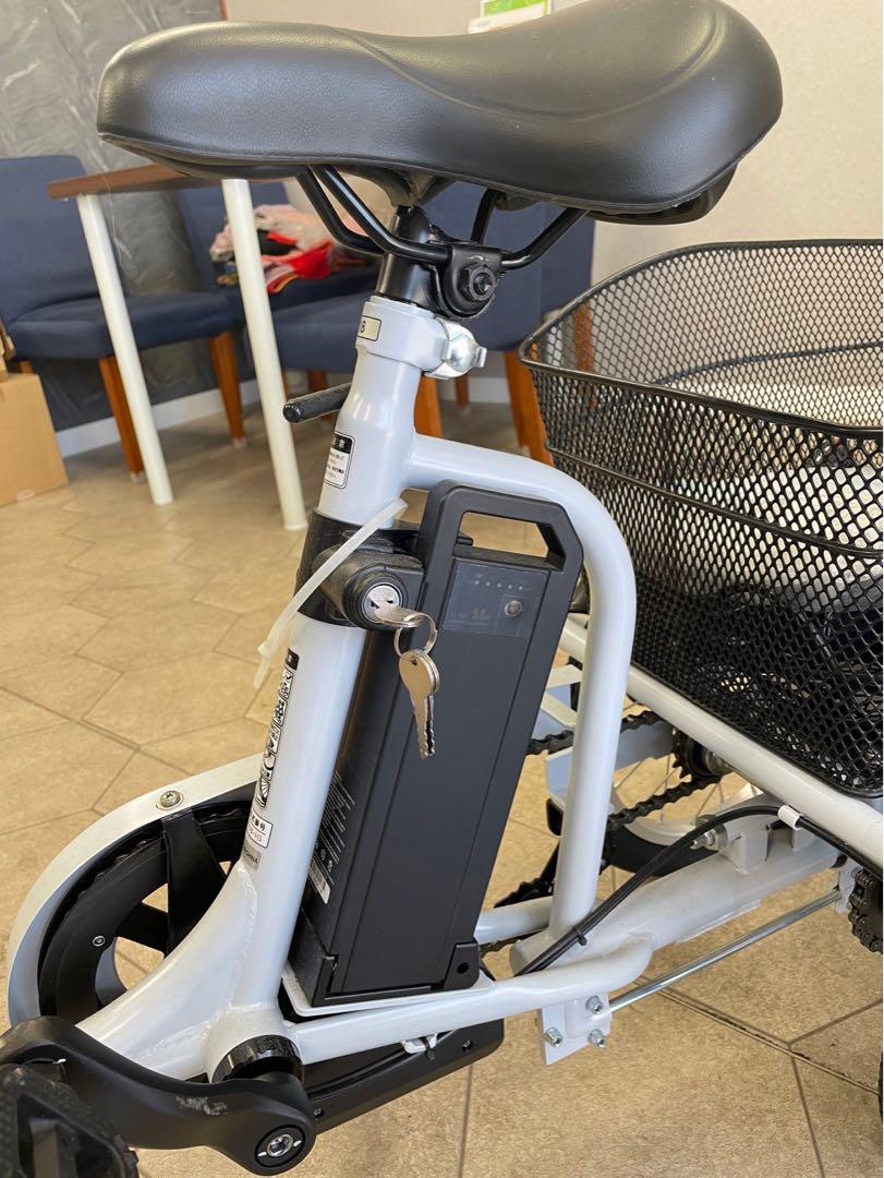 【引取限定】電動アシスト三輪 ロータイプ 18インチ ミムゴ アシらく 未使用