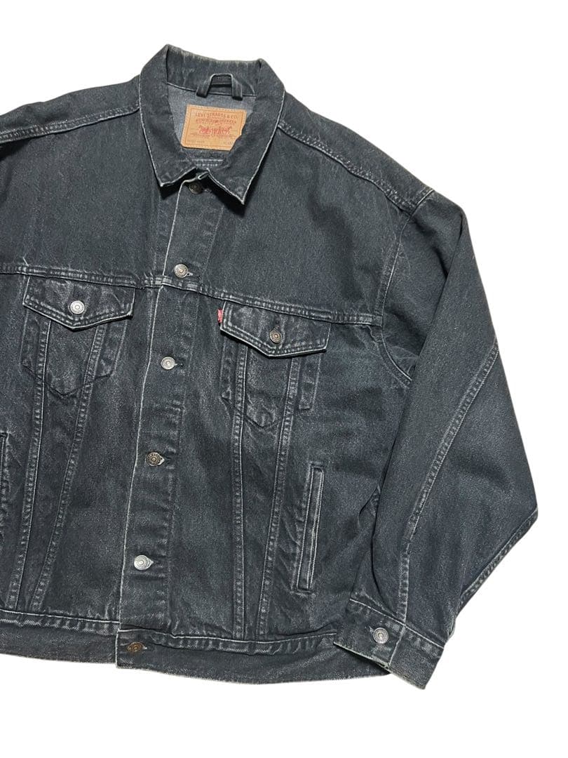 90s Levi's 70507 ブラックデニムジャケット USA製 90s Levi's 70507 ブラックデニムジャケット USA製