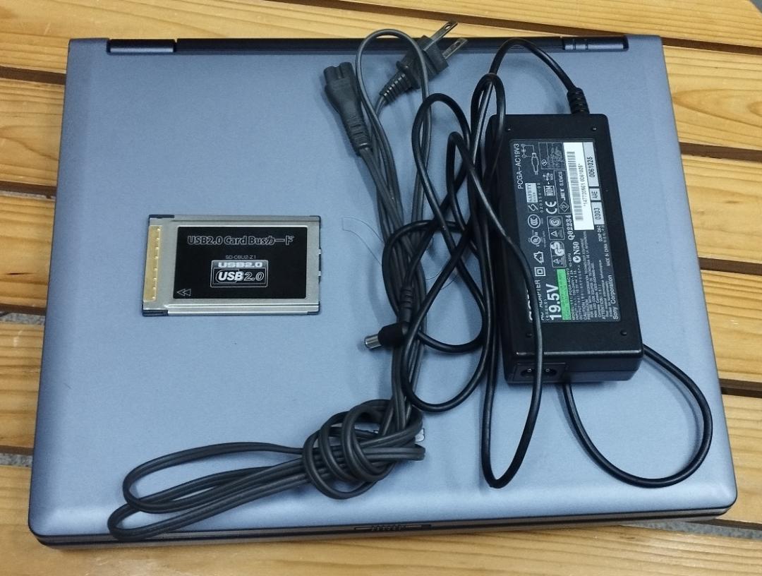SONY VAIO PCG-FR33 ジャンク品 AMD Athlon XP