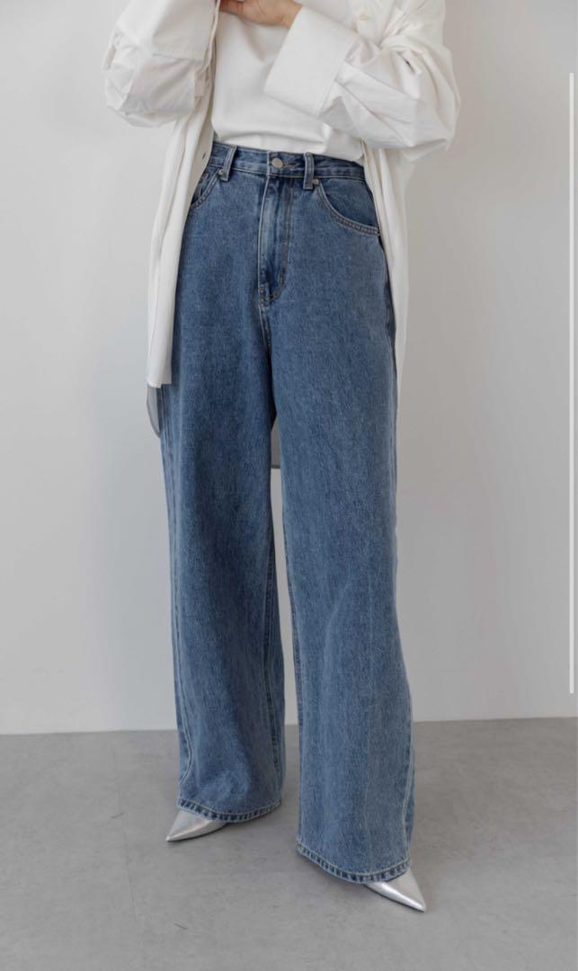 nae Wide Loose Jeans _Deep Blue