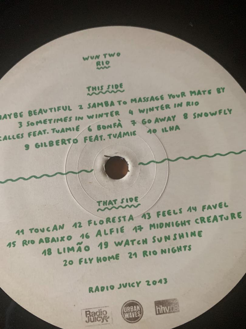 Wun Two - RIO LP ビート系多数出品中 Lo-fi Chill